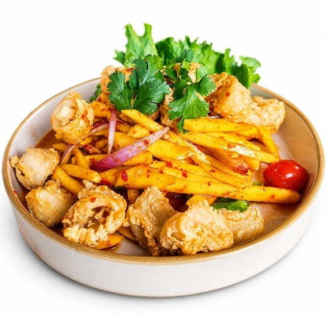 Mango Tango Calamari.