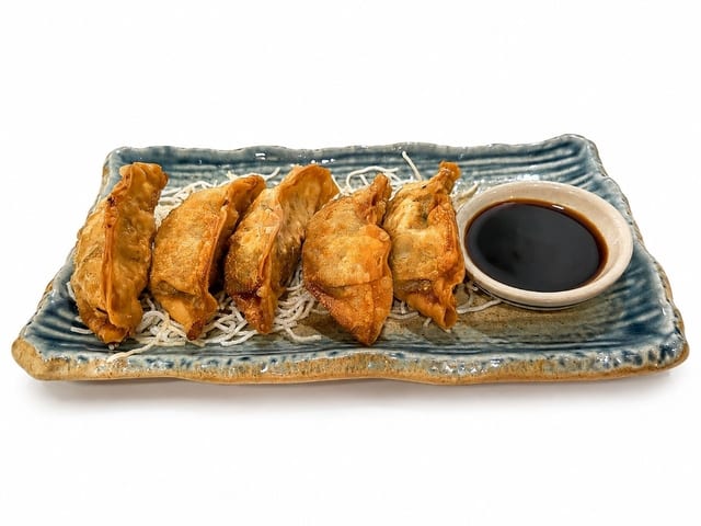 Fried Pork Dumplings.