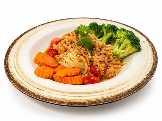 Teddy's Twirly Spaghetti.