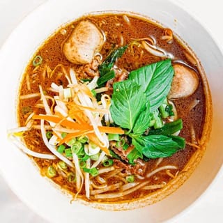 Thai Style Noodle Soup