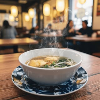 Soup= Thai Dumpling soup