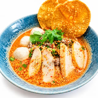 JAI DEE TOM YUM NOODLE SOUP 🌶️ 🥜