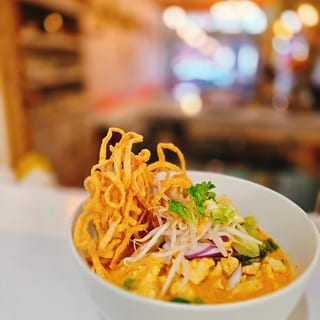 Northern Thai Egg Noodle Curry Khao Soi